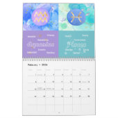 Zodiac Duets 2026 Astrologischer Kunstkalender Kalender (Feb 2026)
