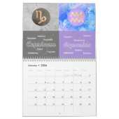 Zodiac Duets 2026 Astrologischer Kunstkalender Kalender (Jan 2026)