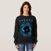 Zodiac Fisces im Mittelalter Sweatshirt (Vorne ganz)
