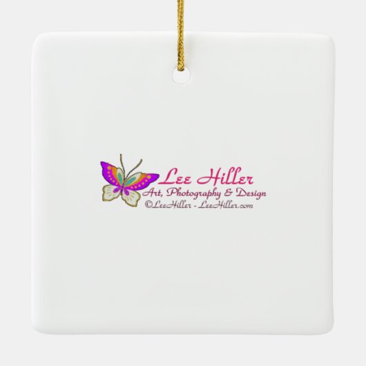 Zodiac - Fische Fischjin und Yang Keramikornament (Rückseite)