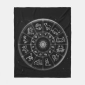 Zodiac Fleecedecke (Vorderseite)