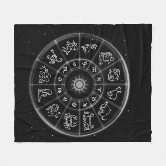 Zodiac Fleecedecke (Vorderseite (Horizontal))
