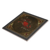 Zodiac-Fliese - Krebs Fliese (Seite)