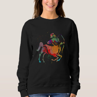 Zodiac  for Sagittarius Archer Artwork Horoscope Sweatshirt