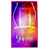 Zodiac : Gemini Candy Space Kleine Geschenktüte (Rückseite)