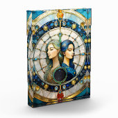 Zodiac - Gemini Die Zwillinge Fotoblock (Links)