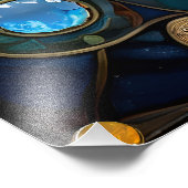 Zodiac - Gemini Die Zwillinge Fotodruck (Ecke)