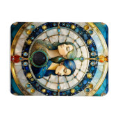 Zodiac - Gemini Die Zwillinge Magnet (Horizontal)