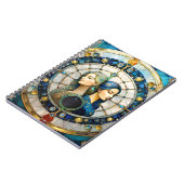 Zodiac - Gemini Die Zwillinge Notizblock (Linke Seite)