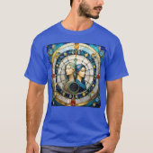 Zodiac - Gemini Die Zwillinge T-Shirt (Vorderseite)