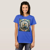 Zodiac - Gemini Die Zwillinge T-Shirt (Vorne ganz)