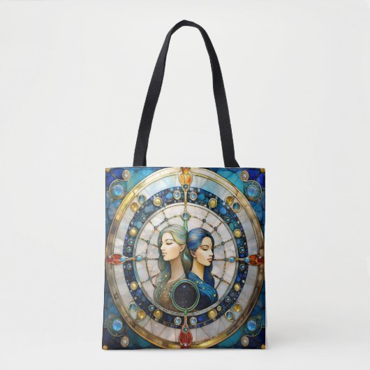 Zodiac - Gemini Die Zwillinge Tasche (Vorderseite)