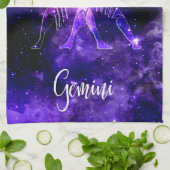 Zodiac : Gemini Geschirrtuch (Gefaltet)