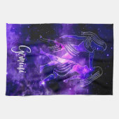 Zodiac : Gemini Geschirrtuch (Horizontal)