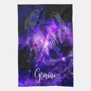 Zodiac : Gemini Geschirrtuch
