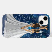 Zodiac Gemini Goddess mit Planet-Merkur Case-Mate iPhone Hülle (Rückseite (Horizontal))