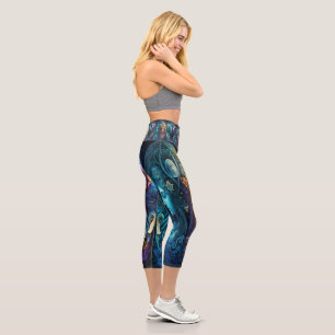Zodiac Gemini - Hübsche Capris-Leggings Capri Leggings