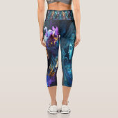 Zodiac Gemini - Hübsche Capris-Leggings Capri Leggings (Rückseite)
