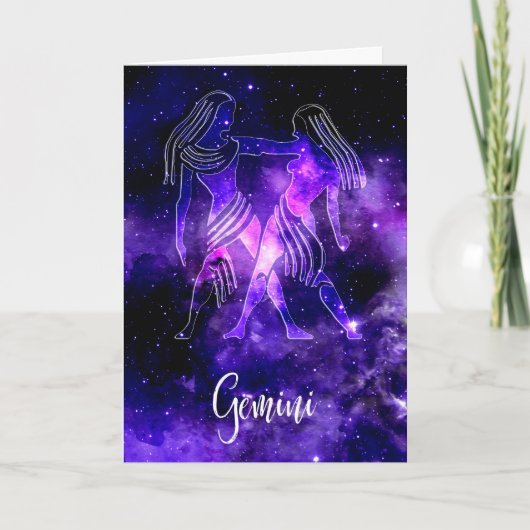 Zodiac : Gemini Karte (Vorderseite)