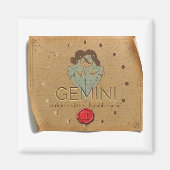 ZODIAC - Gemini - Magnet (Vorne)