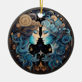 Zodiac Gemini Personalisiert Astrologie Ornament