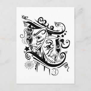 Zodiac - Gemini Postkarte