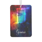 Zodiac : Gemini Rainbow Space Autolufterfrischer (Rückseite)