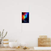 Zodiac : Gemini Rainbow Space Poster (Küche)