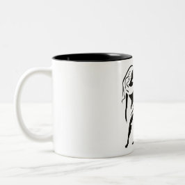 ZODIAC GEMINI SIGN ZWEIFARBIGE TASSE