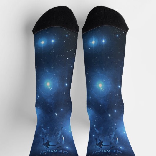 Zodiac Gemini Socken (Oben)