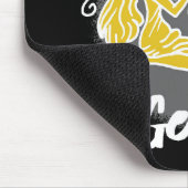 Zodiac Gemini Symbol Mousepad (Ecke)