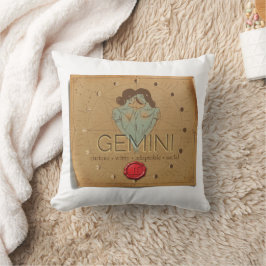 Zodiac - Gemini - Throw Pillow Kissen