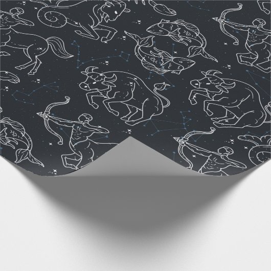 Zodiac Geschenkpapier (Ecke)
