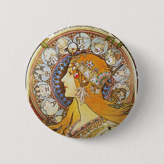 Zodiac Goddess Button (Vorderseite)