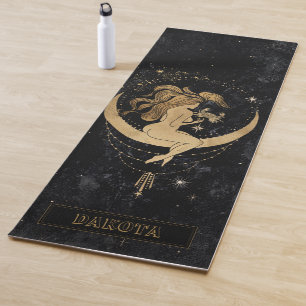 Zodiac Goddess Cosmic Gold Cancer Astrologie Yogamatte
