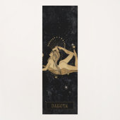 Zodiac Goddess | Cosmic Gold Scorpio Astrologie Yogamatte (Vorderseite)