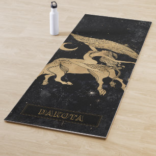 Zodiac Goddess Cosmic Gold Taurus Astrologie Yogamatte