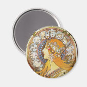 Zodiac Goddess Magnet (Vorderseite/Rückseite)