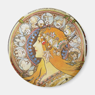 Zodiac Goddess Magnet