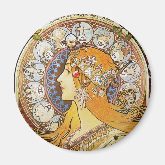 Zodiac Goddess Magnet (Vorne)