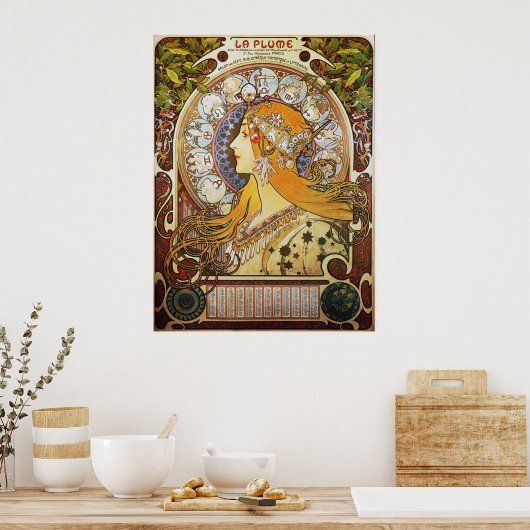 Zodiac Goddess Poster (Küche)