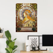 Zodiac Goddess Poster (Heimbüro)