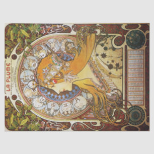 Zodiac Goddess Seidenpapier