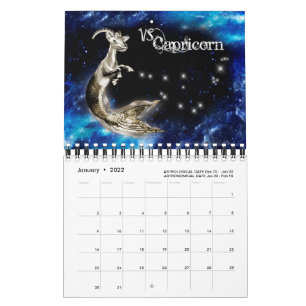 Zodiac Graphic Calendar Kalender