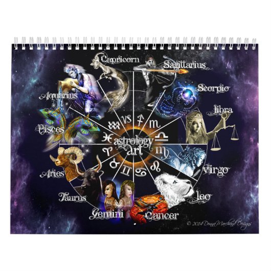 Zodiac Graphic Calendar Kalender (Titelbild)