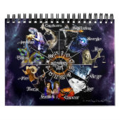 Zodiac Graphic Calendar Kalender (Titelbild)