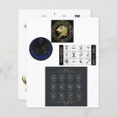 ZODIAC GREETINGS JJR CHRISTLICH INTERFAITH (Vorne/Hinten)