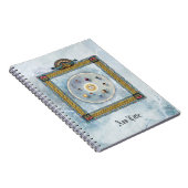 Zodiac Grimoire & Astrologie-Notebook Notizblock (Rechte Seite)