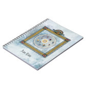 Zodiac Grimoire & Astrologie-Notebook Notizblock (Linke Seite)