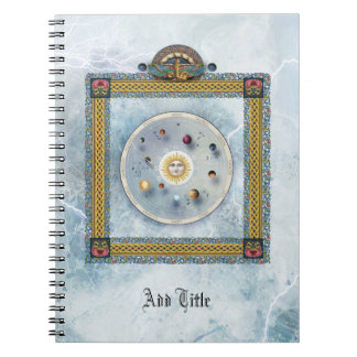 Zodiac Grimoire & Astrologie-Notebook Notizblock